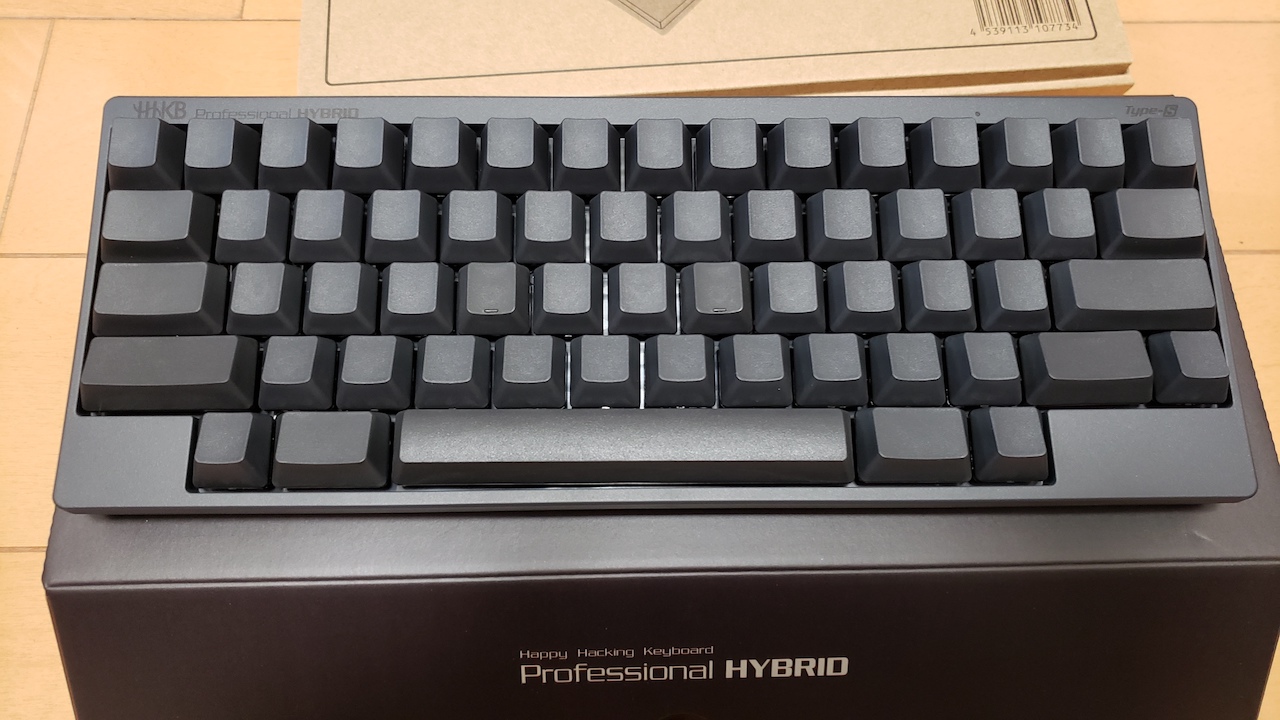 Happy Hacking Keyboard Hybrid Type-Sを買いました | ネットワークとともに
